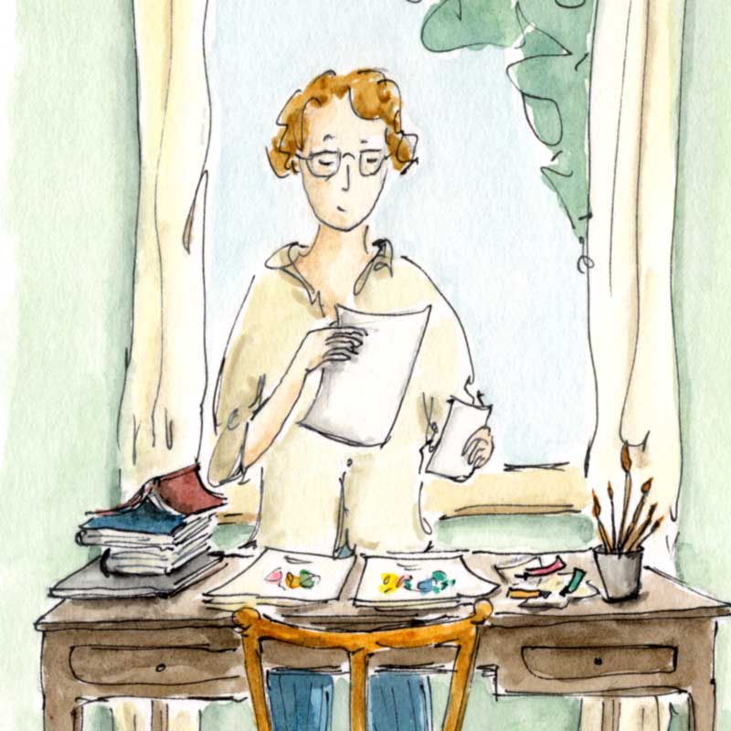 Le plan du village médiéval hypothétique