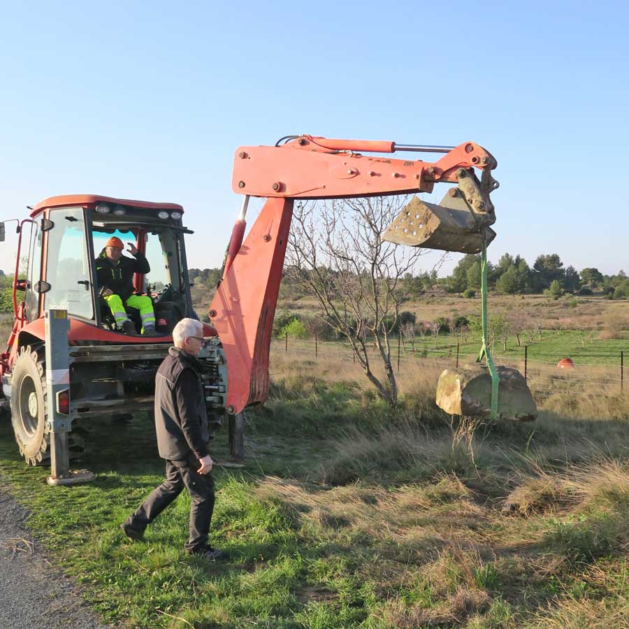 Le plan du village médiéval hypothétique